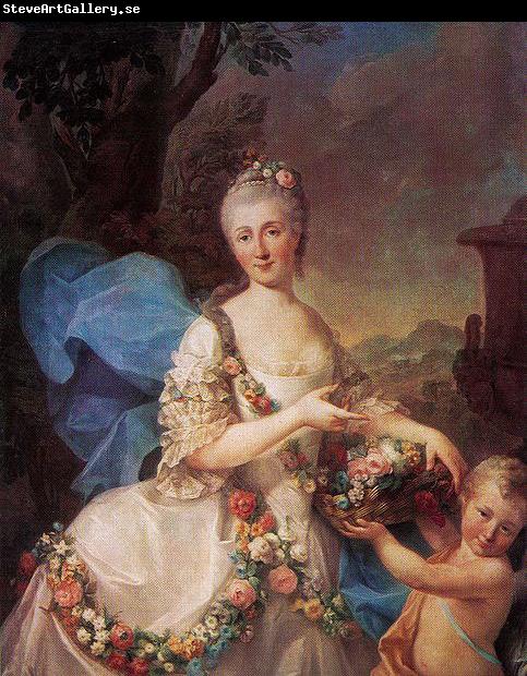 Marcello Bacciarelli Portrait of Apolonia Ustrzycka and her son Stanislaw.